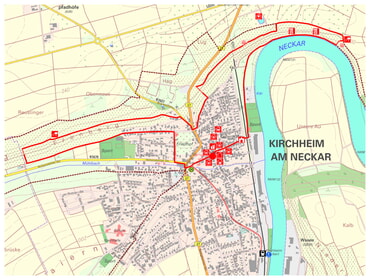 Karte Kapellenbergrunde