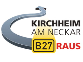 Logo des Vereins Bürgerinitiative B27 raus aus Kirchheim e.V.